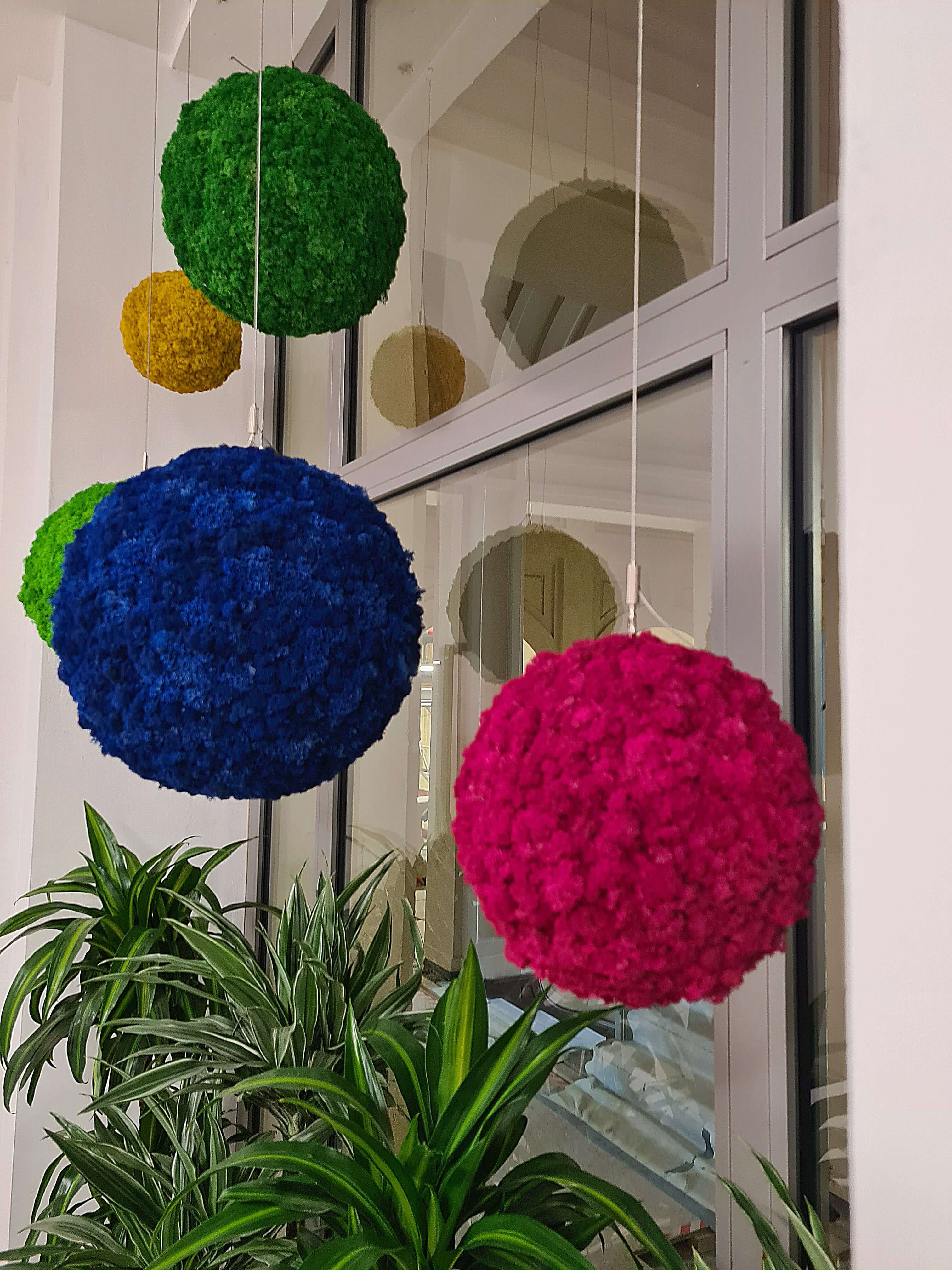 Deckenbehang, natürlicher Schallabsorber fürs Büro, dekorativer Schallschutz Hotel