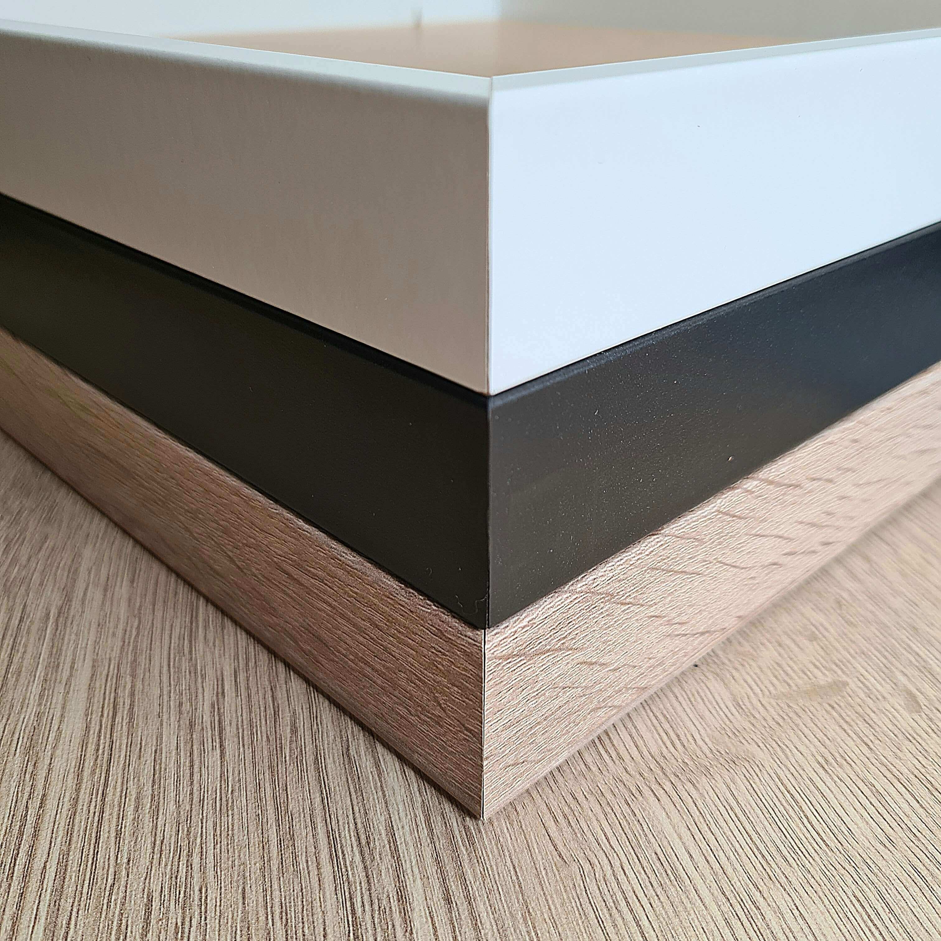 Moss picture forest & pole moss, solid wood frame