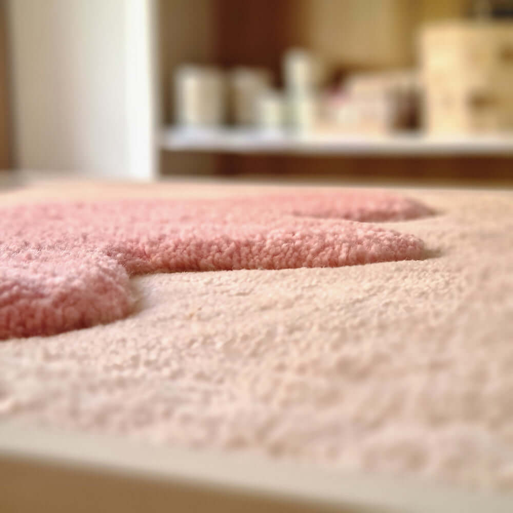 gerahmter Wandteppich "Muschel"