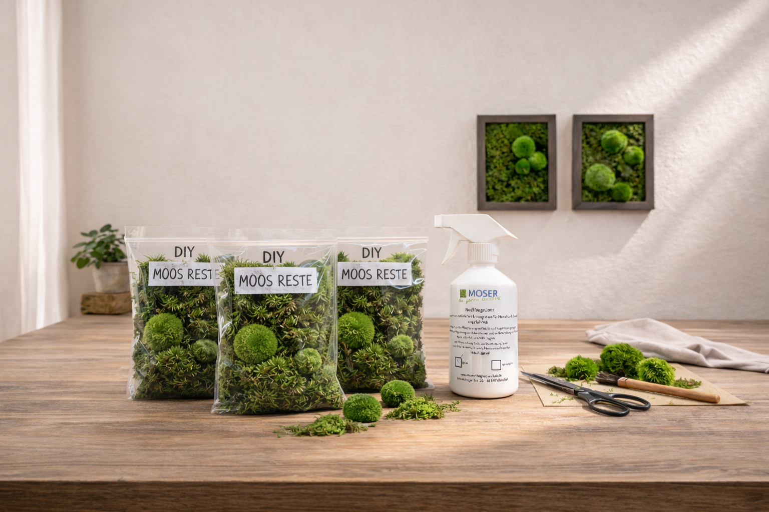 Zubehör - Nachbegrüner für Moosbilder