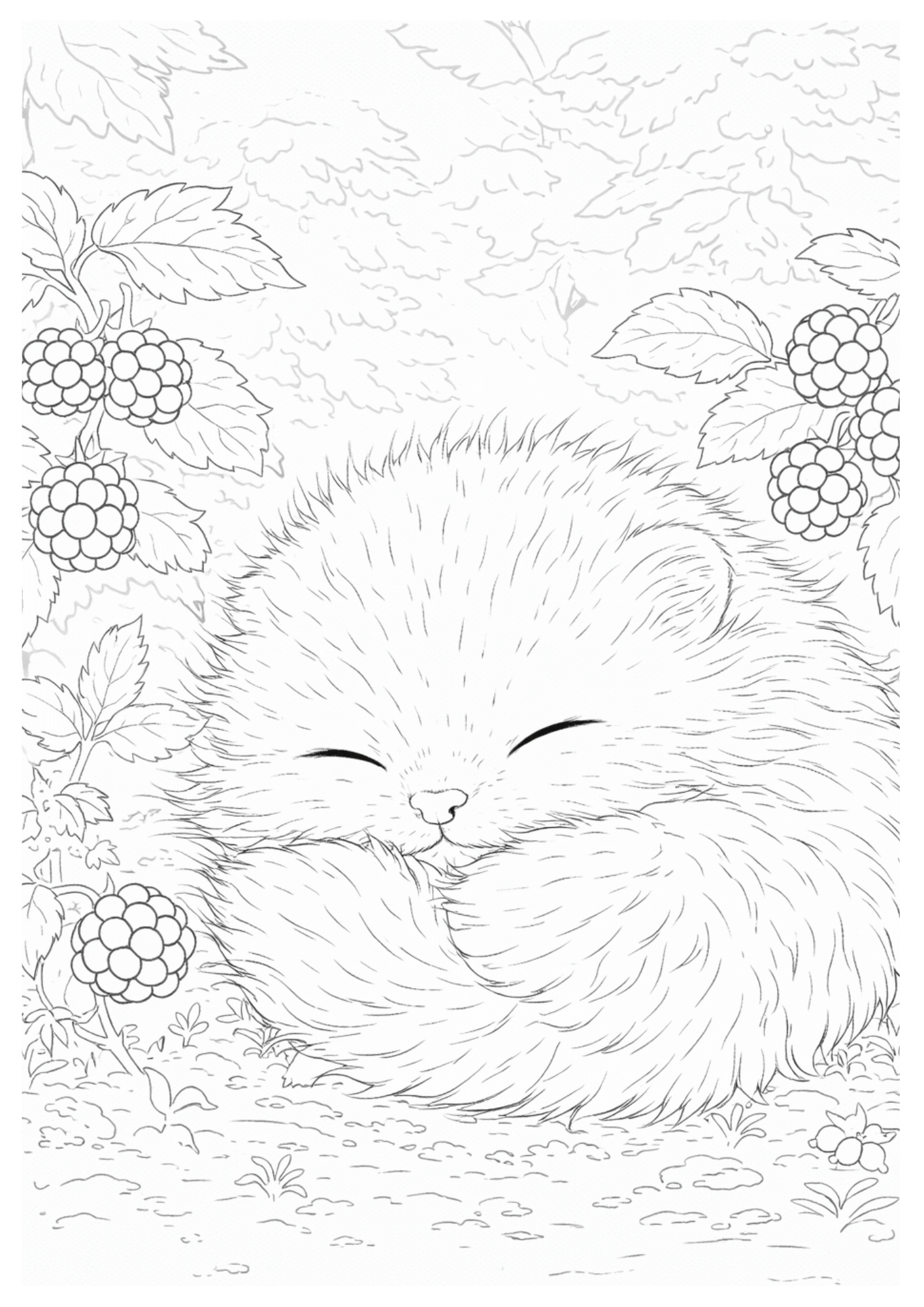 Malbuch "Abenteuer im Mooswald"