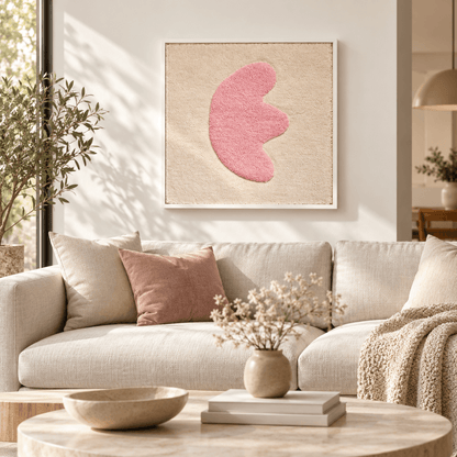 framed "Seashell" tapestry