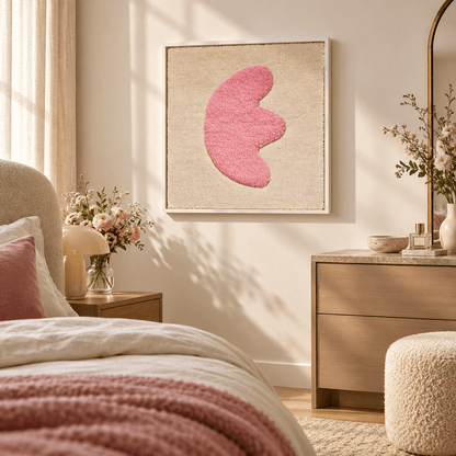 framed "Seashell" tapestry