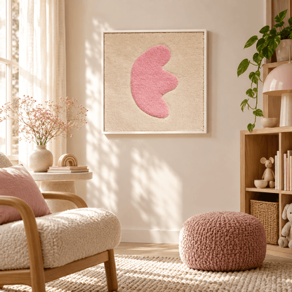 framed "Seashell" tapestry