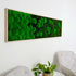 Moosbild mit Waldmoos und Ballenmoos im Verlaufsdesign zur modernen Wanddekoration in Innenräumen von Moser- the green wallart